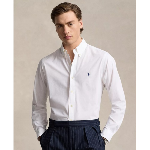 폴로 랄프로렌 Mens Classic-Fit Stretch Poplin Shirt