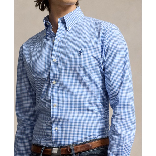 폴로 랄프로렌 Mens Classic-Fit Stretch Poplin Shirt