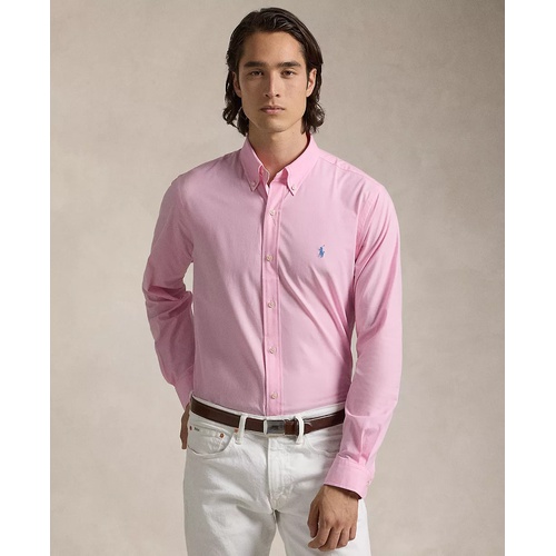 폴로 랄프로렌 Mens Classic-Fit Stretch Poplin Shirt