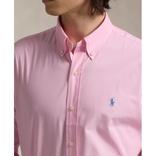 폴로 랄프로렌 Mens Classic-Fit Stretch Poplin Shirt