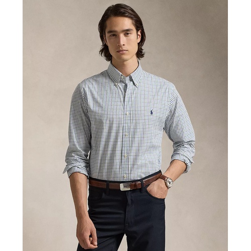 폴로 랄프로렌 Mens Classic-Fit Stretch Poplin Shirt