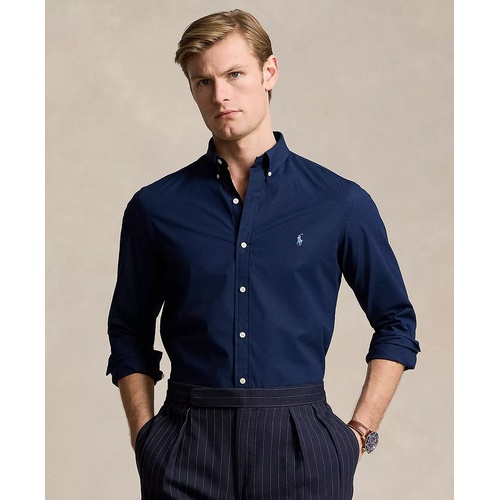 폴로 랄프로렌 Mens Slim-Fit Stretch Poplin Shirt