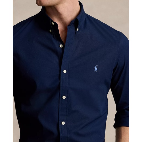 폴로 랄프로렌 Mens Slim-Fit Stretch Poplin Shirt