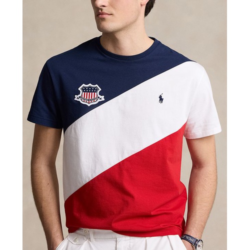 폴로 랄프로렌 Mens Classic-Fit USA T-Shirt