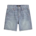 Toddler & Little Boys Indigo Striped Denim Carpenter Shorts