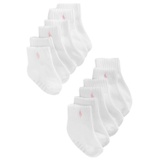 Ralph Lauren Baby Girls Sport Socks Pack of 6