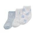 Baby Boys Tossed Bear Socks Pack of 3