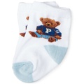 Ralph Lauren Baby Boys Teddy Crew Socks Pair