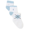 Ralph Lauren Baby Boys Argyle Crew Socks Pack of 3