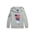 Toddler and Little Boys Team USA Polo Bear Fleece Hoodie