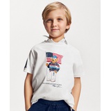 Big Boys Team USA Polo Bear Cotton Jersey Tee