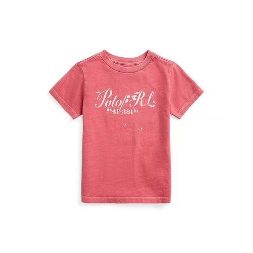 폴로 랄프로렌 Toddler and Little Boys Cotton Jersey Graphic Tee