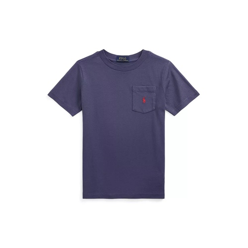 폴로 랄프로렌 Toddler and Little Boys Cotton Jersey Pocket Tee