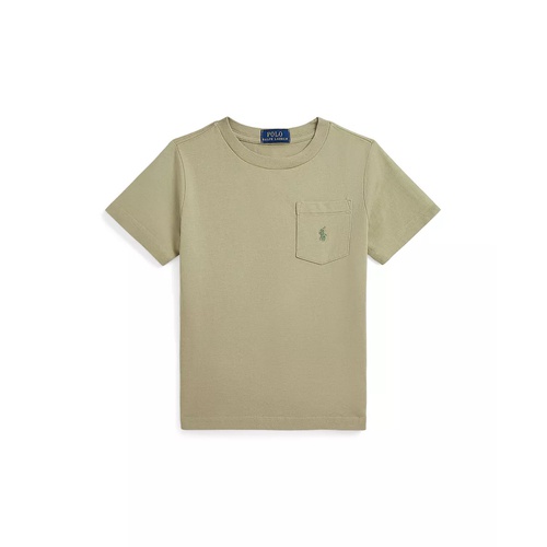 폴로 랄프로렌 Toddler and Little Boys Cotton Jersey Pocket Tee