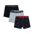 Big Boys Cotton Stretch Boxer Briefs 3-Pack