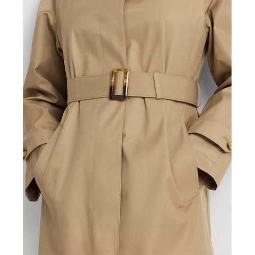 폴로 랄프로렌 Womens Stand-Collar Maxi Trench Coat