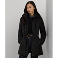 Womens Hooded Quilted Coat