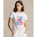 Womens Team USA Graphic Jersey Tee