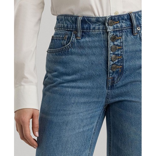 폴로 랄프로렌 Womens High-Rise Flare Jeans