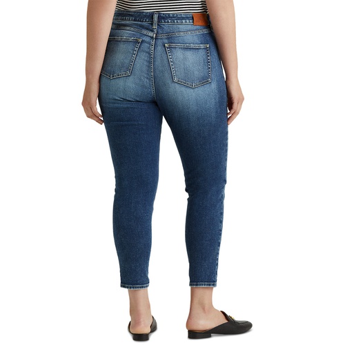 폴로 랄프로렌 Plus-Size High-Rise Skinny Ankle Jeans