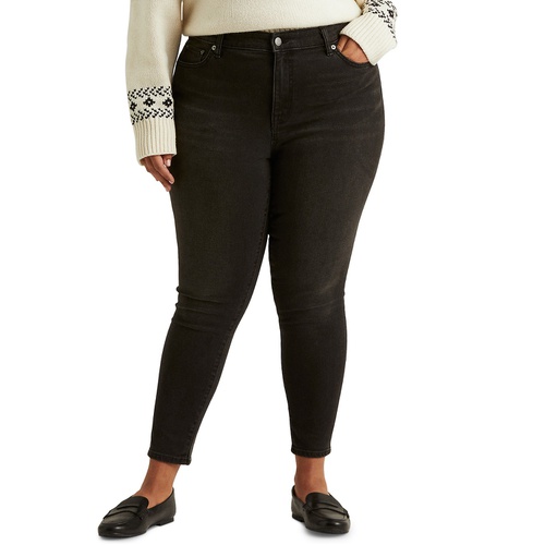 폴로 랄프로렌 Plus-Size High-Rise Skinny Ankle Jeans