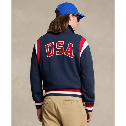 폴로 랄프로렌 Unisex Team USA Fleece Baseball Jacket