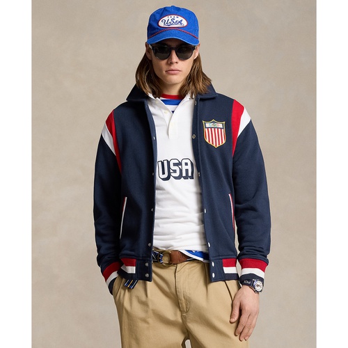 폴로 랄프로렌 Unisex Team USA Fleece Baseball Jacket