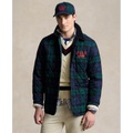 Mens Logo Plaid Barn Coat