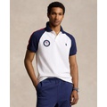 Mens Team USA Custom Slim-Fit Mesh Polo Shirt