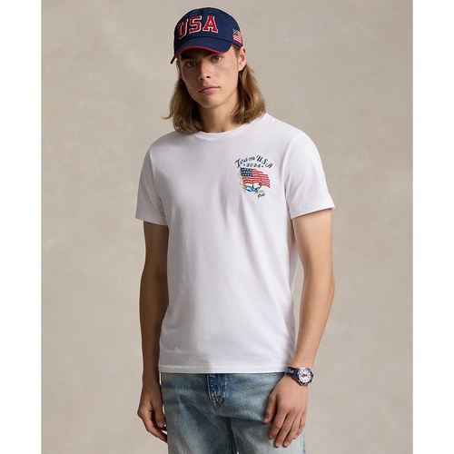 폴로 랄프로렌 Mens Team USA Jersey Graphic T-Shirt