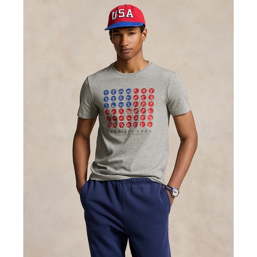 폴로 랄프로렌 Mens Custom Slim Fit Team USA T-Shirt