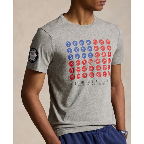 폴로 랄프로렌 Mens Custom Slim Fit Team USA T-Shirt