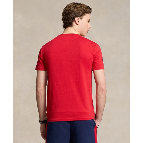 폴로 랄프로렌 Mens Team USA Custom Slim-Fit Team Graphic T-Shirt
