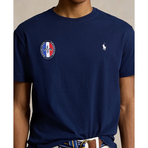 폴로 랄프로렌 Mens Classic-Fit France T-Shirt
