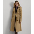 Womens Double-Breasted Trench Coat