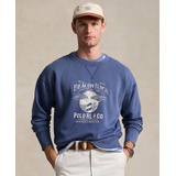 Mens Vintage-Fit Fleece Graphic Sweatshirt