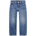 Toddler and Little Girls High-Rise Straight Fit Jeans