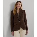 Womens One-Button Blazer