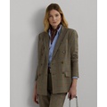 Womens Glen Check Blazer