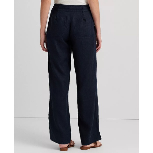 폴로 랄프로렌 Wide-Leg Linen Pants