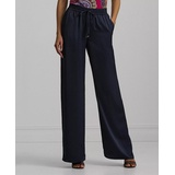 Womens Lightweight Satin Pants Regular & Petite