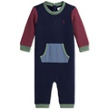 Baby Colorblocked Fleece Coverall