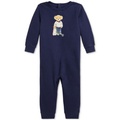 Baby Fleece Polo Bear Coverall