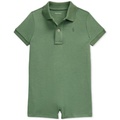 Baby Boys Soft Cotton Polo Shortall