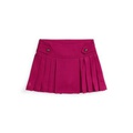 Toddler and Little Girls Pleated Ponte Skort