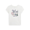 Big Girls Campus-Graphic Cotton Jersey Tee