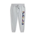 Toddler and Little Boys Corduroy-Logo Fleece Jogger Pant