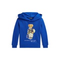 Toddler and Little Boys Polo Bear Fleece Hoodie