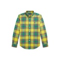 Big Boys Plaid Cotton Oxford Shirt