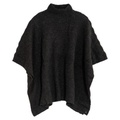 Pointelle Poncho with Lurex